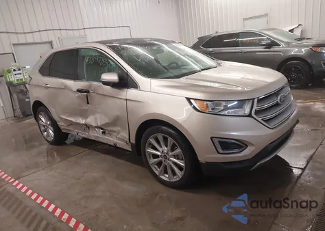 2017 Ford Edge Titanium from USA, damaged, VIN 2FMPK4K86HBB55676